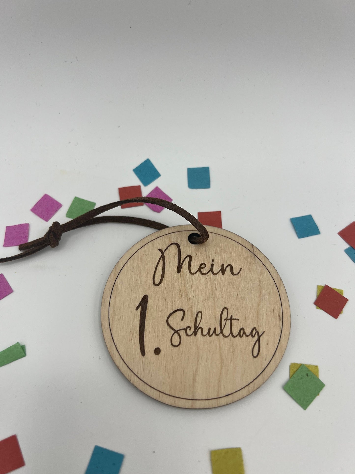 Holz Anhänger für Schultüten